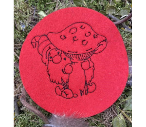 ADVENTSKALENDER 12. Dezember - Stickserie Frühlings Wichtel